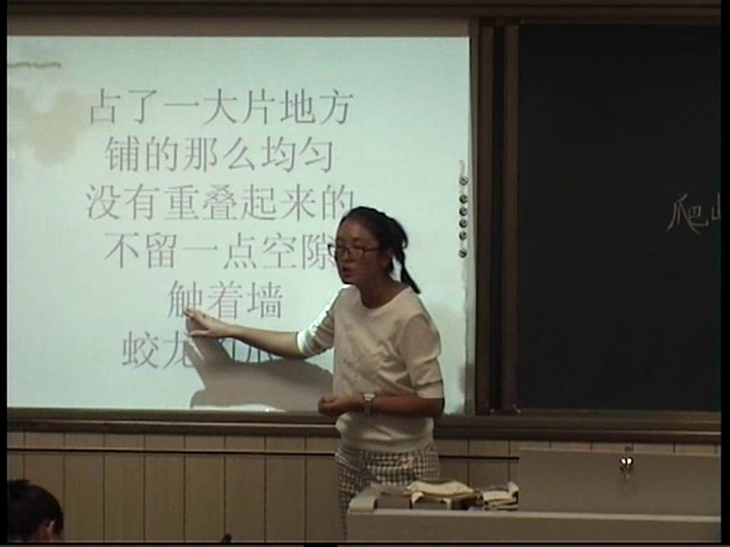 人教版语文四上《6　爬山虎的脚》内蒙韩老师-省一等奖