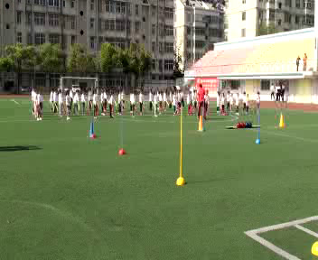 1.人教2011版体育与健康一至二年级《5.复习与考核》安徽省市一等奖