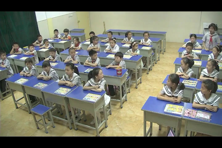 人美2011版美术三上《第7课黄色和蓝色的画》陕西郭老师-省一等奖