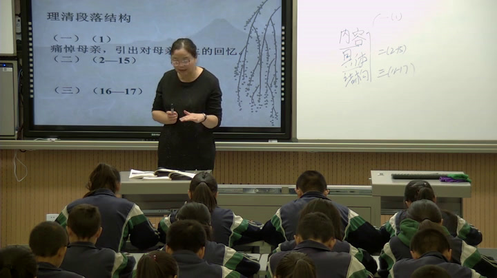 人教版初中语文八上《6回忆我的母亲》青海杨老师-省一等奖