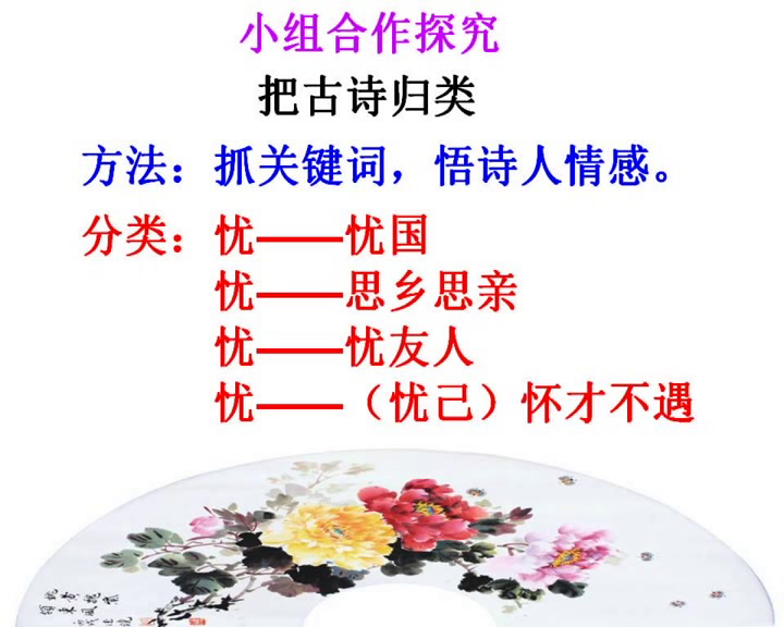 人教版初中语文九上《怎样读诗》海南老师-省一等奖