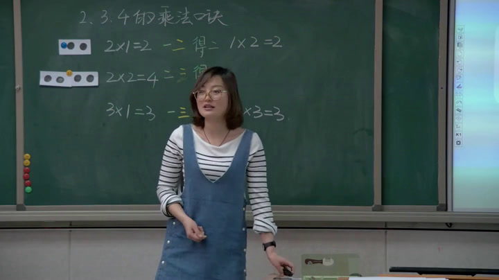 人教版数学二上《2、3、4的乘法口诀》内蒙鲍老师-省一等奖