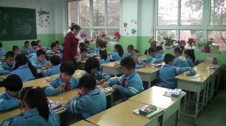 人教版数学二上《进位加》甘肃田老师-市一等奖