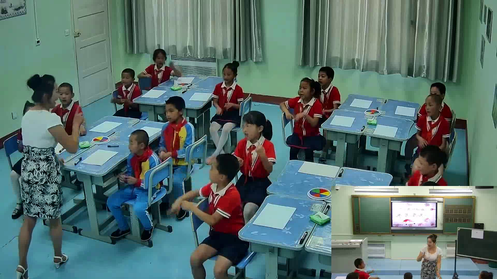 湘美版美术二上《16.小小手》甘肃易老师-市一等奖