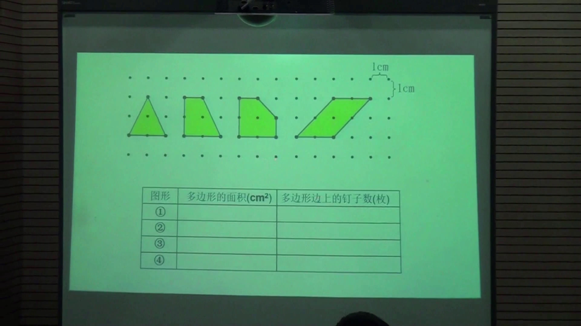 苏教版数学五上《●钉子板上的多边形》安徽华老师-全国一等奖