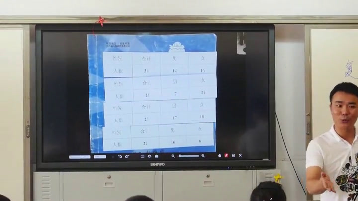 苏教版数学五上《1.复式统计表的认识和应用》江苏沈老师-市一等奖