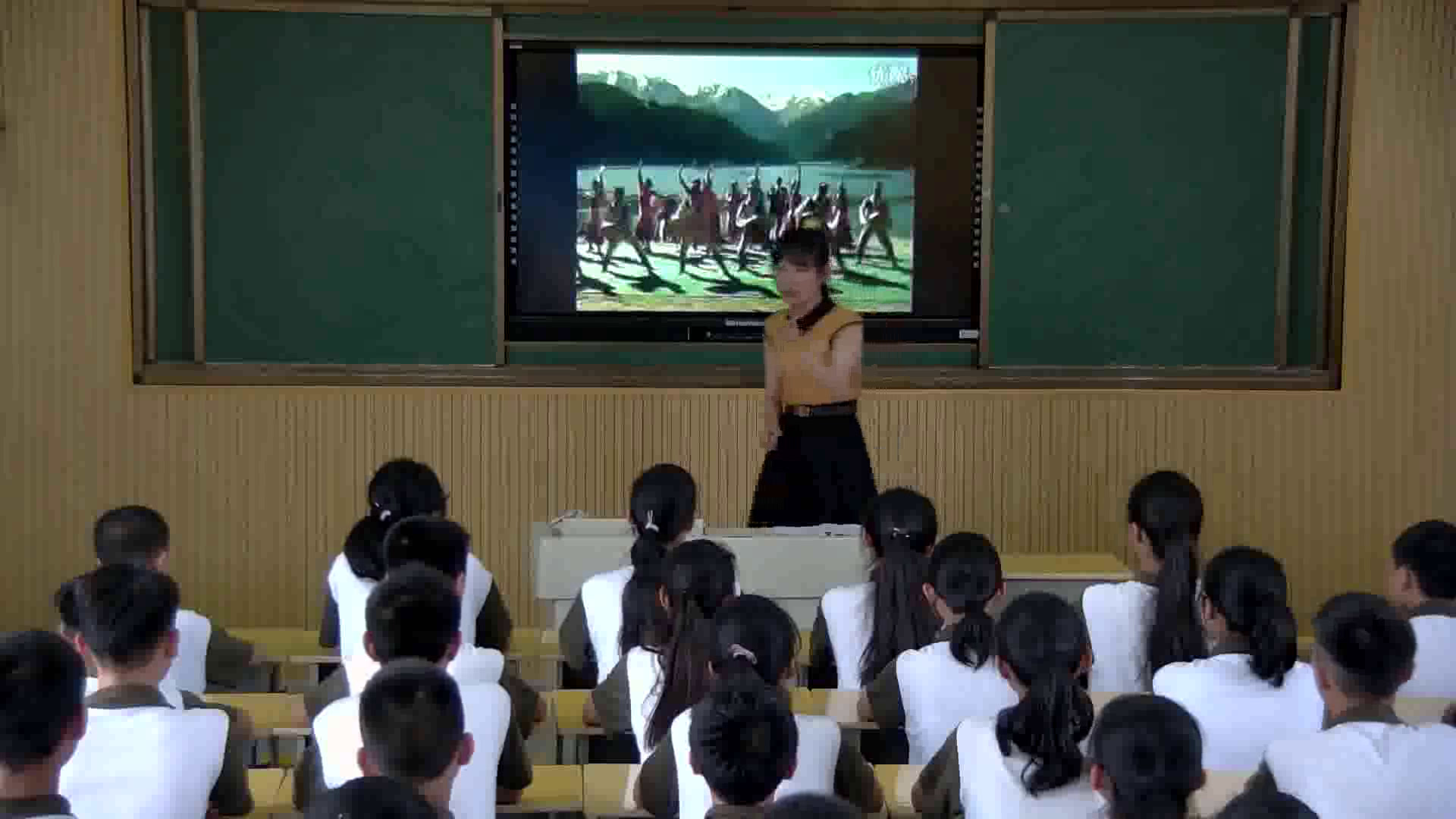 人教版音乐八上《青春舞曲》江西程老师-市一等奖