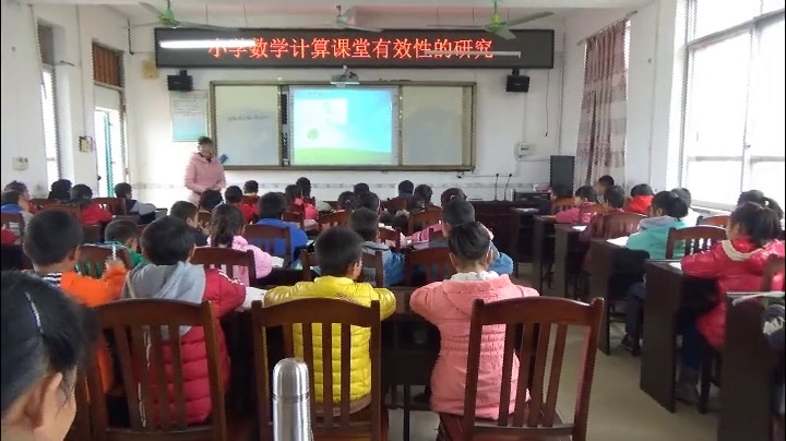 冀教版数学四上《三位数除以两位数商一位数（调商）》广西黄老师-市一等奖