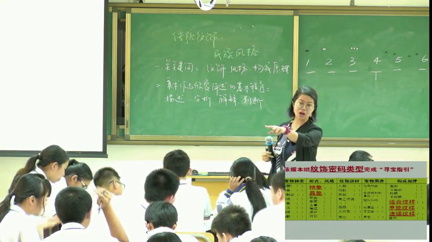 岭南社版美术八上《11传统纹饰·民族风格》广东何老师-市一等奖