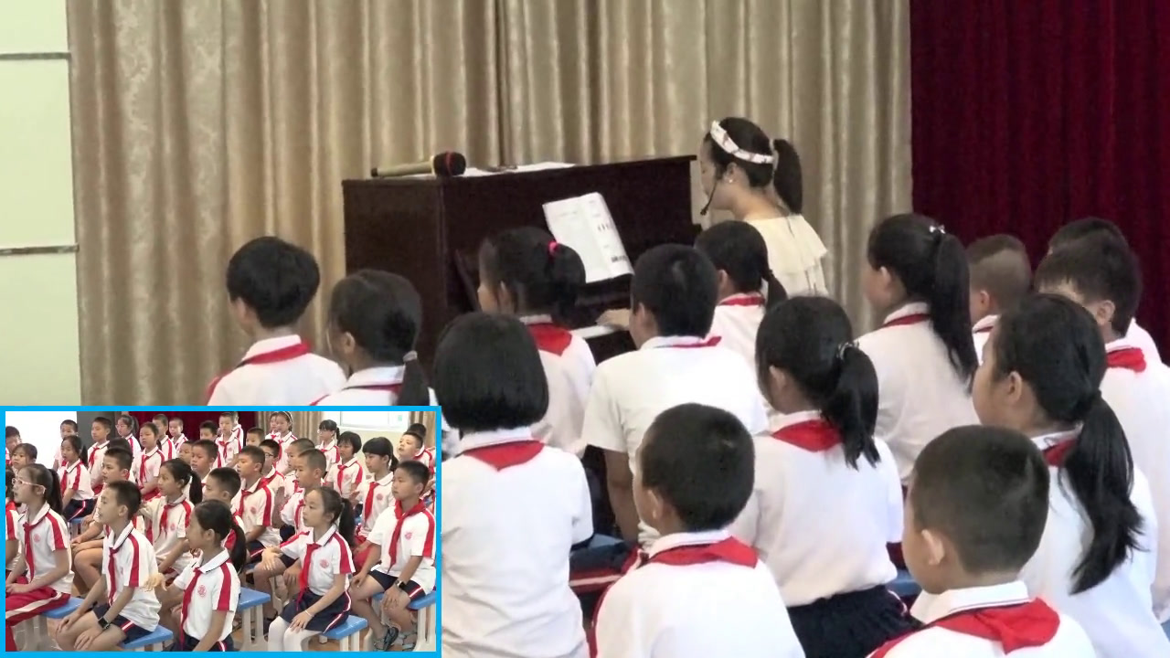 人教版音乐四上《唱歌　愉快的梦》福建张老师-市一等奖