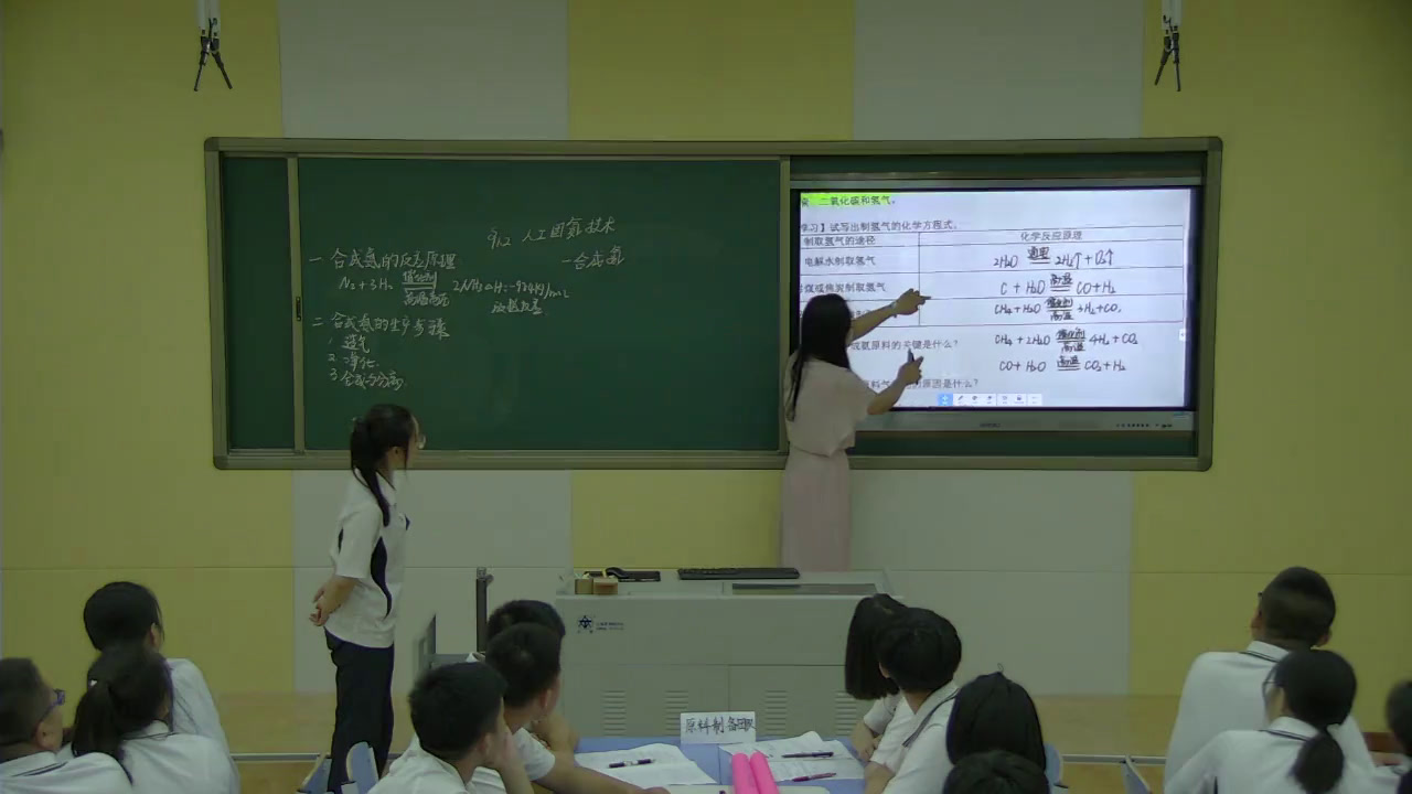 人教版化学选修2《课题2　人工固氮技术──合成氨》辽宁鄢老师-全国一等奖