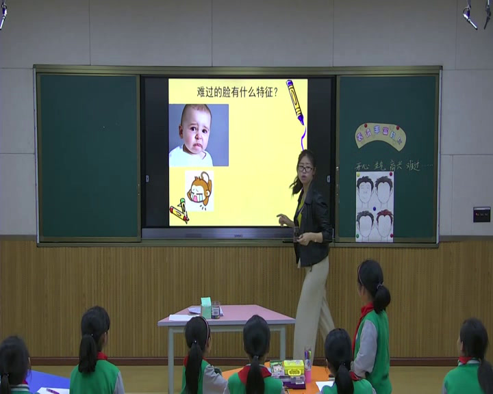 苏少版美术五上《第7课　表情丰富的脸》贵州王老师-市一等奖