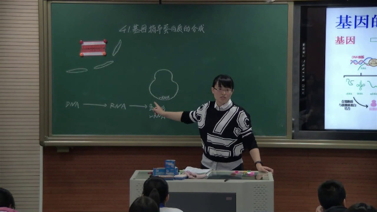 人教版生物必修2《第1节　基因指导蛋白质的合成》北京王老师-省一等奖