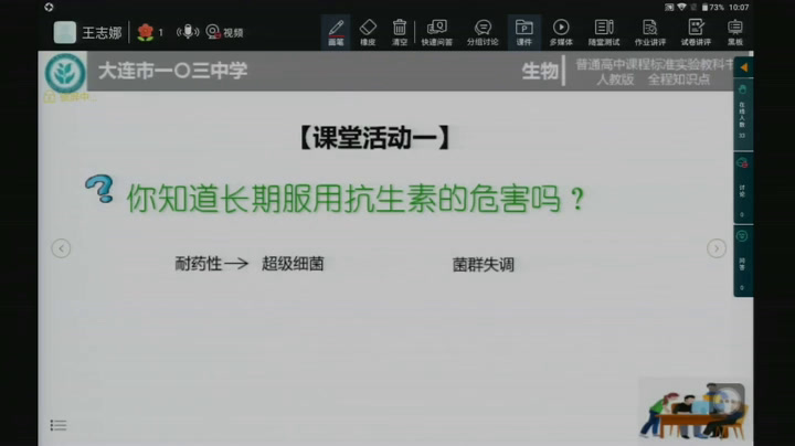 人教版生物选修2《致同学们　生物科学技术推动社会进步》辽宁王老师-市一等奖