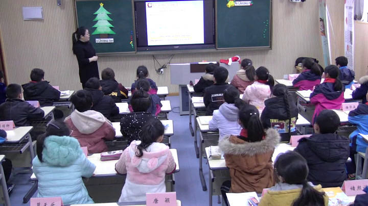译林版英语五上《Unit8 At Christmas-Grammar&Funtime》江苏老师-市一等奖
