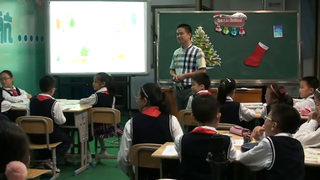 译林版英语五上《Unit8 At Christmas-Grammar&Funtime》江苏杨老师-市一等奖