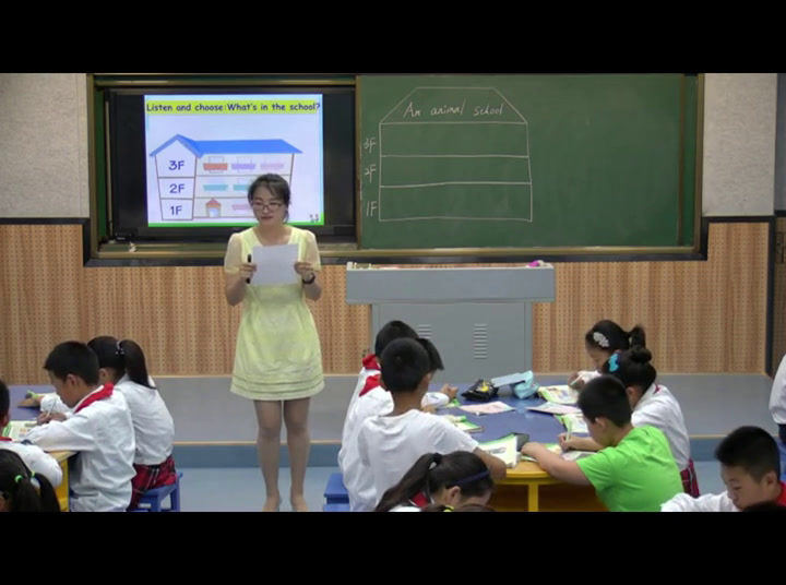 译林版英语五上《Project1 An animal school-PartA,B&C》江苏李老师-市一等奖