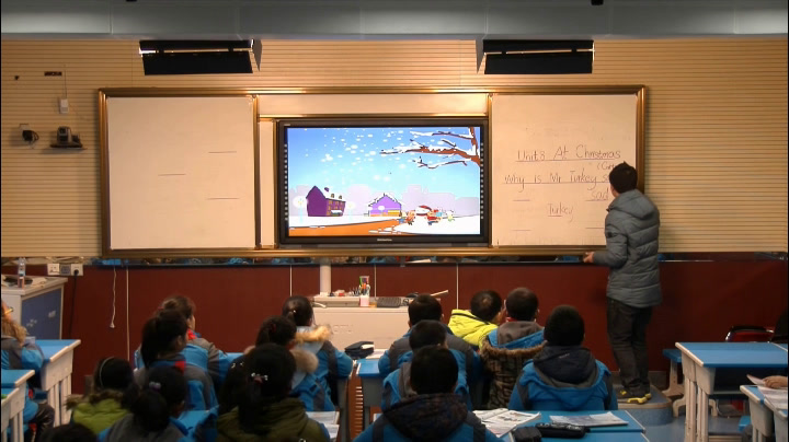 译林版英语五上《Unit8 At Christmas-Soundtime,Songtime&Cartoontime》江苏赵老师-市一等奖