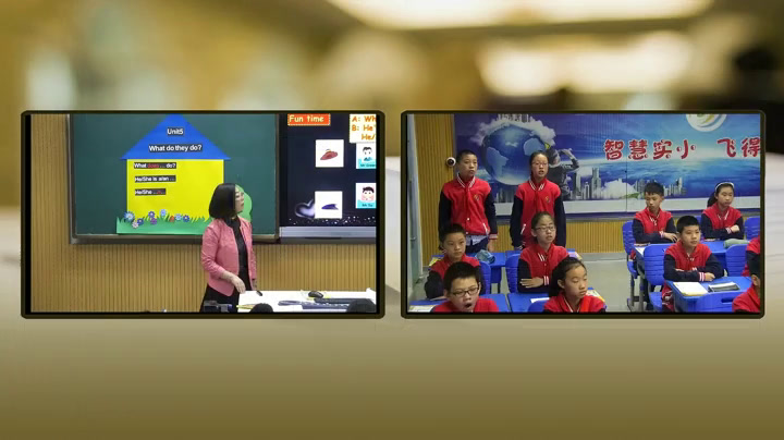译林版英语五上《Unit5 What do they do-Checkouttime&Tickingtime-Grammar&Funtime》江苏老师-市一等奖