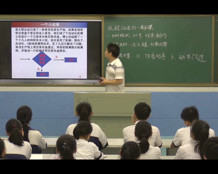 粤科版通用技术必修2《二、流程改进的步骤与方法》江西刘老师-市一等奖