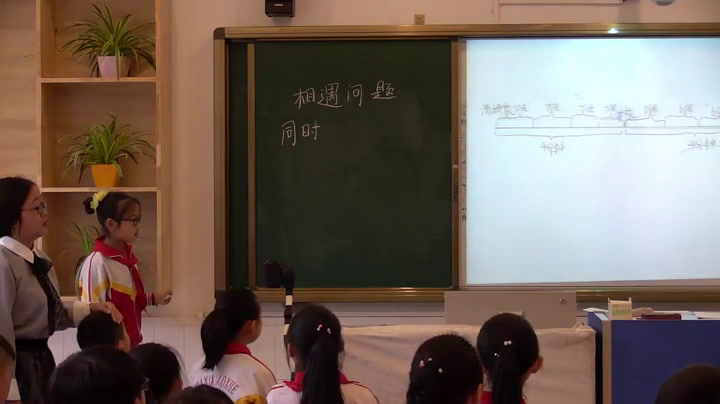 苏教版数学四下《8、相遇问题》贵州杨老师-省一等奖