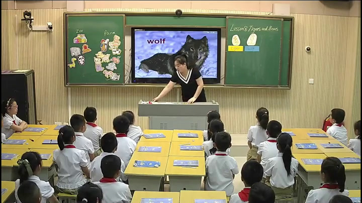 冀教版英语三下《Lesson8TigersandBears》陕西王老师-省一等奖
