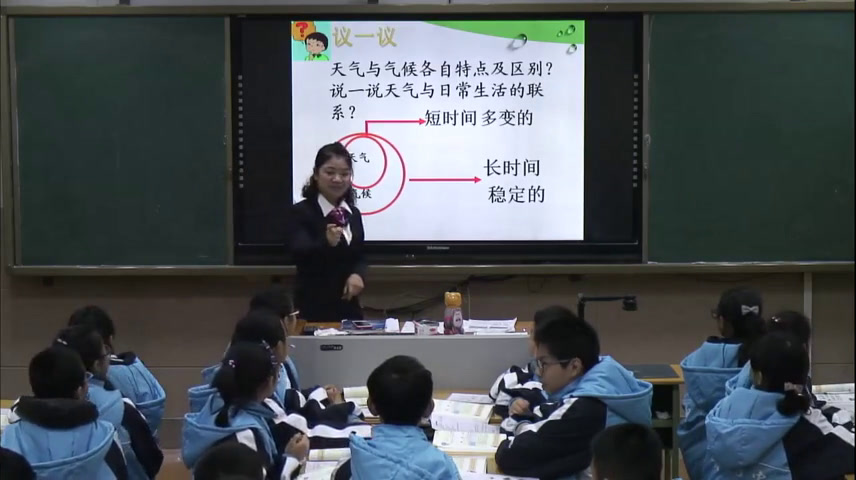 粤人版地理七上《第一节天气和天气预报》四川杨老师-全国一等奖