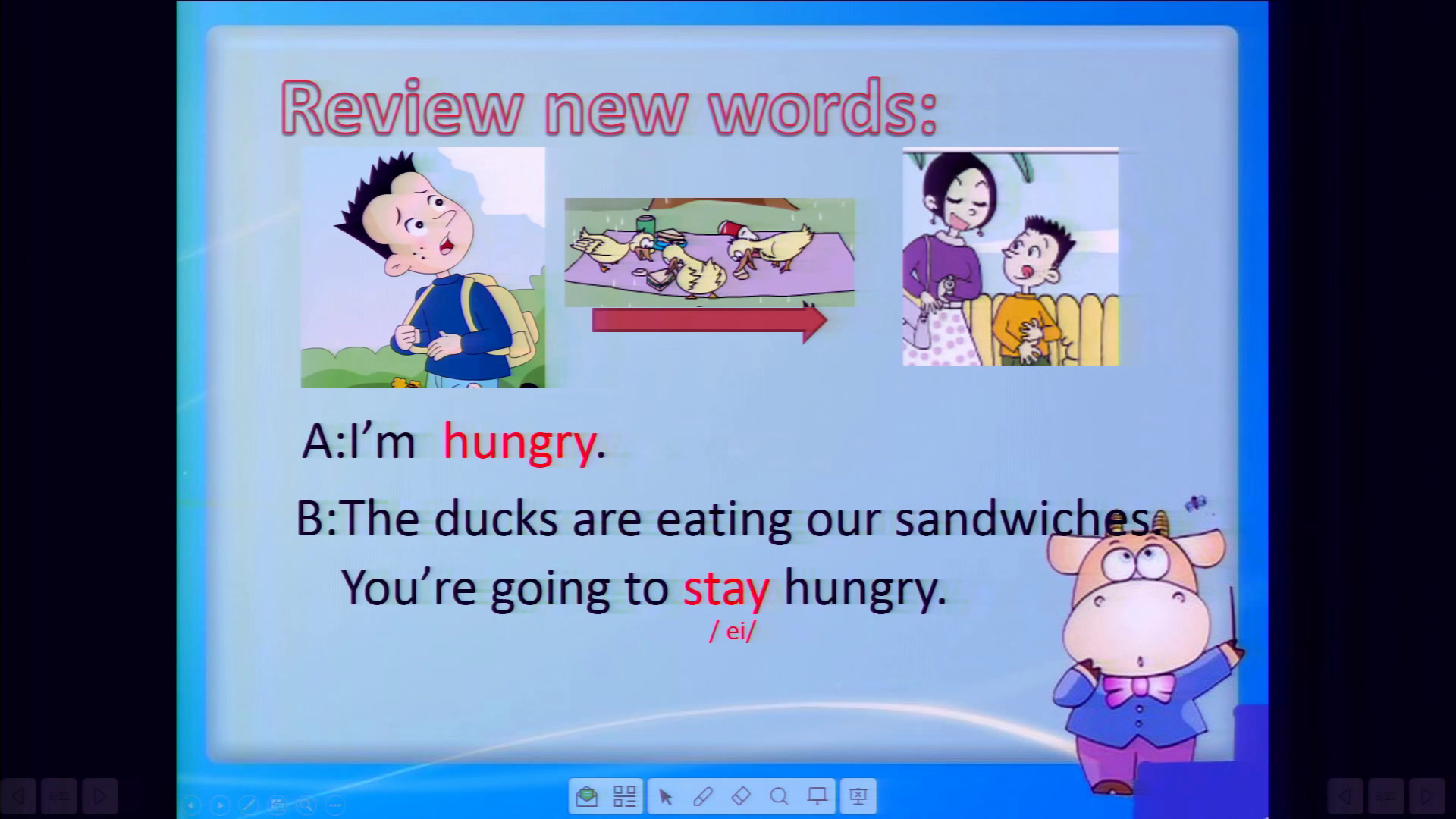 外研版英语六下《Unit1Whenarewegoingtoeat》广东卢老师-市一等奖