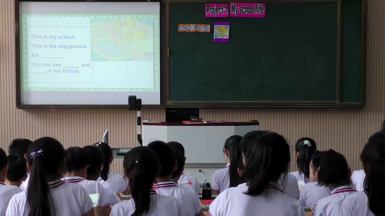 译林版英语四下《Project 1 My school life-Part A & B》江苏王老师-全国一等奖