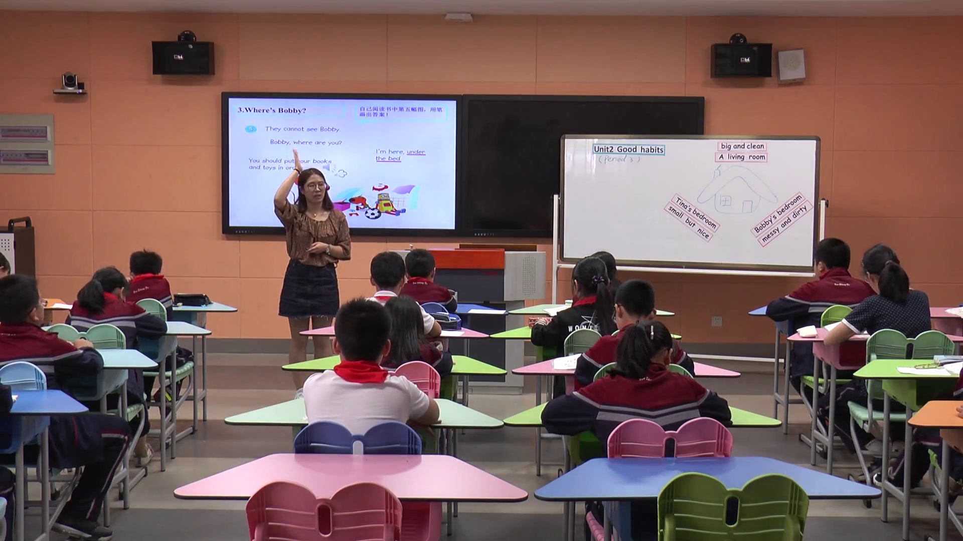 译林版英语六下《Unit 2 Good habits-Sound time, Song time & Cartoon time》江苏老师-市一等奖