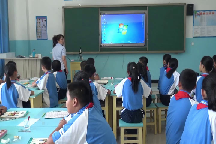 教科版科学六下《用显微镜观察身边的生命世界（一）》新疆南老师-省一等奖