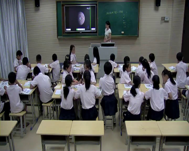教科版科学六下《地球的卫星——月球》江西吴老师-省一等奖