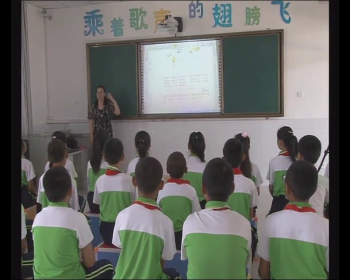 湘文艺版音乐二下《（歌表演）小乌龟飞上天》甘肃曹老师-市一等奖