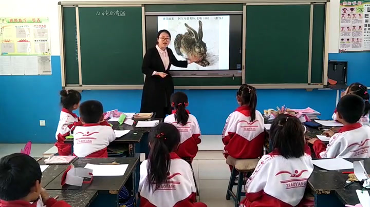 冀美版美术一下《12.小兔的奇遇》河北郑老师-县级优课