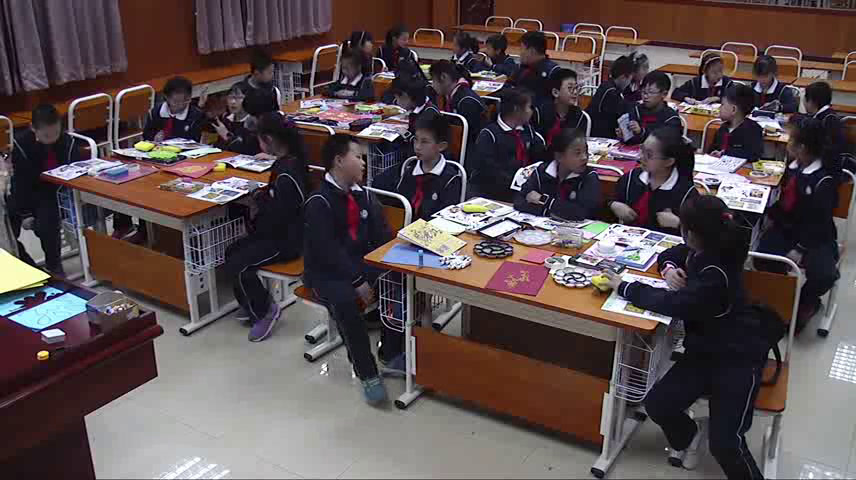 冀美版美术四下《16.漏印的艺术》河北潘老师-全国一等奖
