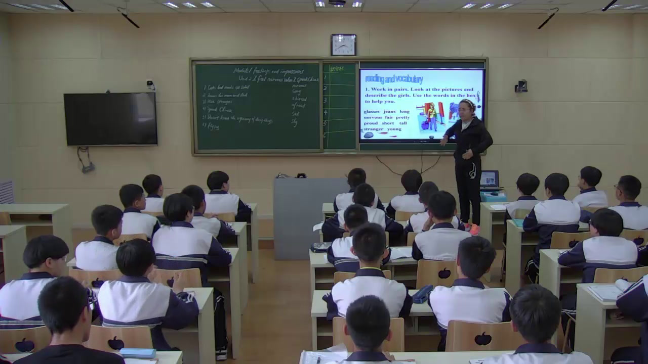外研版英语八下《Unit 2 I feel nervous when I speak Chinese.》内蒙祁老师-省一等奖