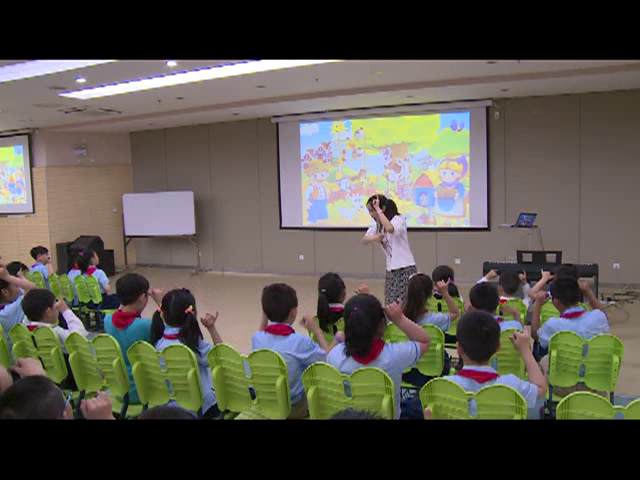 苏少版音乐三下《唱如今家乡山连山八只小鹅》江苏吴老师-市一等奖