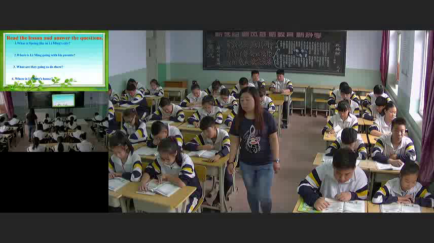 冀教版英语七下《Lesson 36 Spring in China》河北张老师-市一等奖