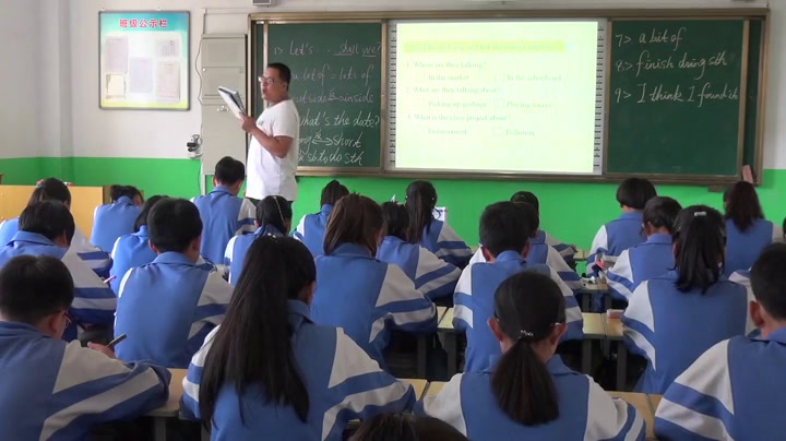 冀教版英语八下《Lesson 43 Let’s Clean Up》甘肃赵老师-市一等奖