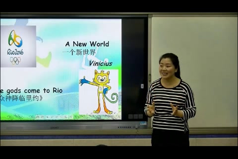冀教版英语八下《Lesson 34 Modern Olympics》甘肃杨老师-市一等奖