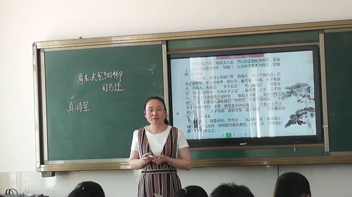 语文2011课标版八下《20.周亚夫军细柳》辽宁王老师-市一等奖