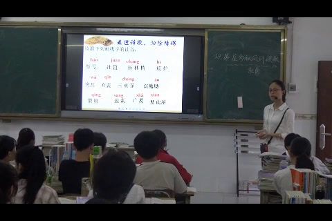 苏教版语文九下《二十二茅屋为秋风所破歌》广西叶老师-市一等奖