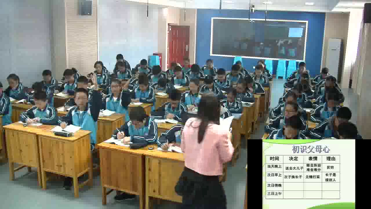 苏教版语文八上《十三父母的心》江苏张老师-全国一等奖