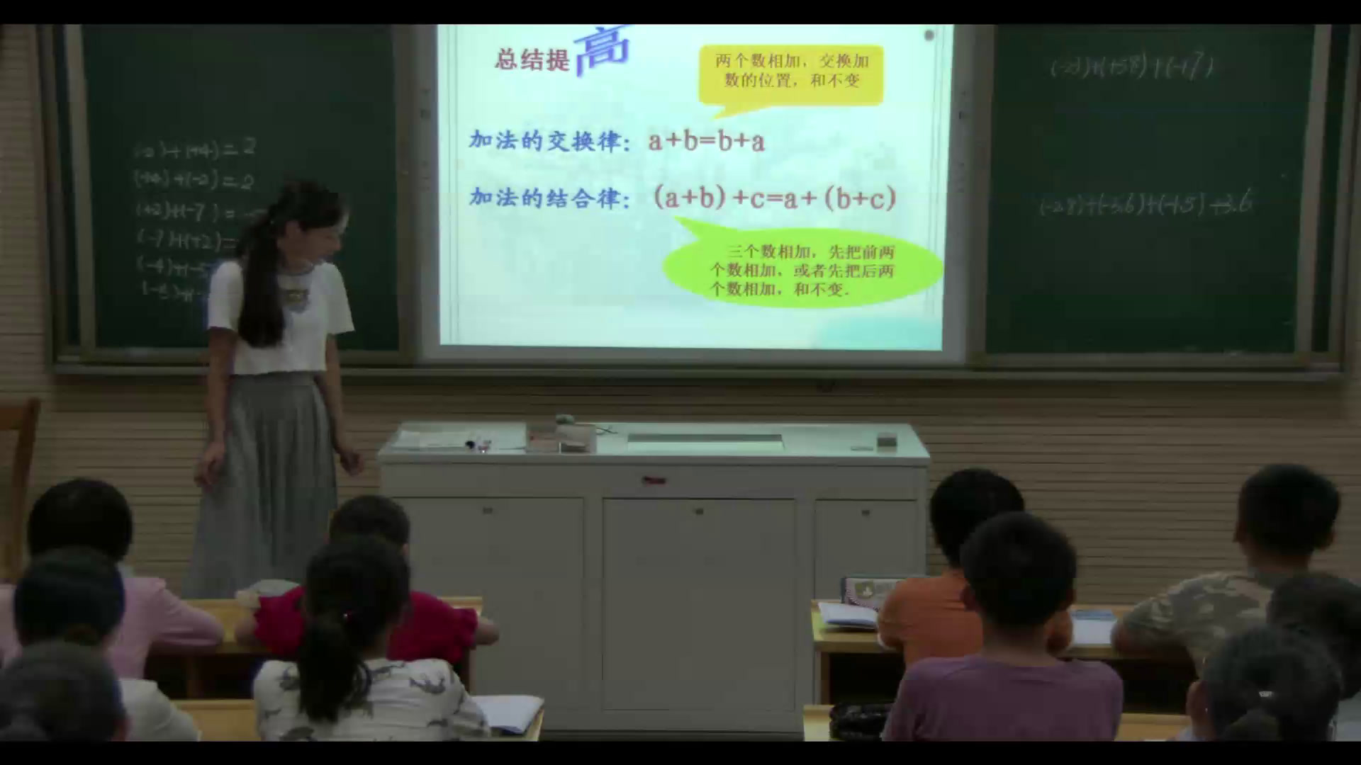 苏科版数学七上《有理数的加法交换律与结合律》江苏叶老师-市一等奖