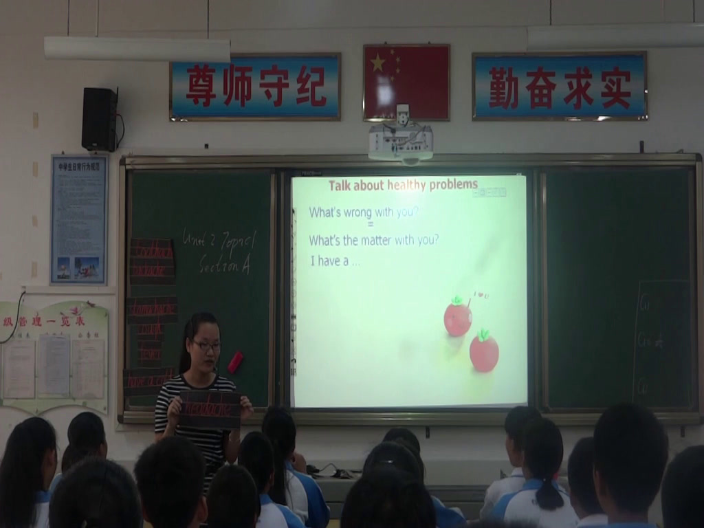 科普版英语八上 Unit2 Topic1《SectionA》海南任老师-市一等奖