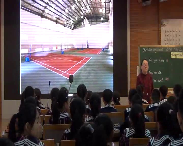 1.人教(PEP)英语（吴欣主编）四下《Unit 1　My School - part B》内蒙古省级优课
