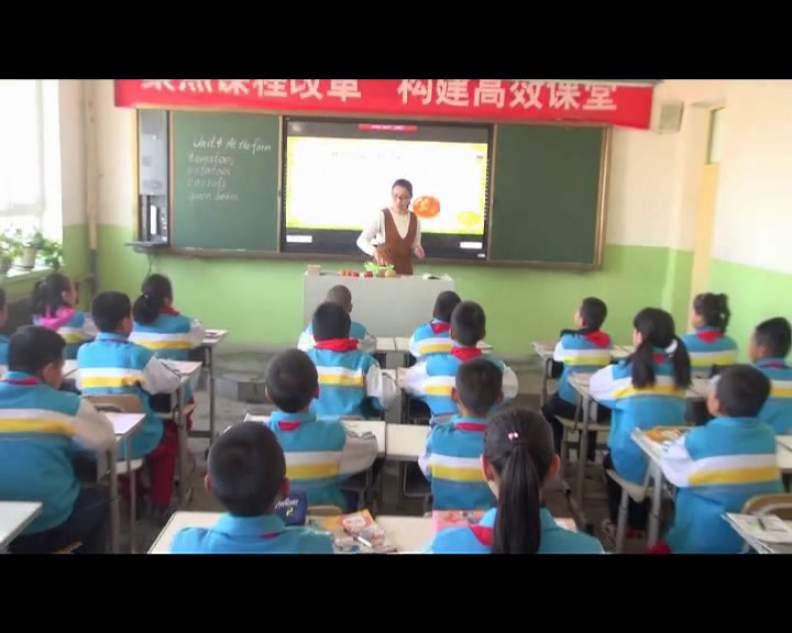 2.人教(PEP)英语（吴欣主编）四下《Words in each unit》建设兵团省级优课