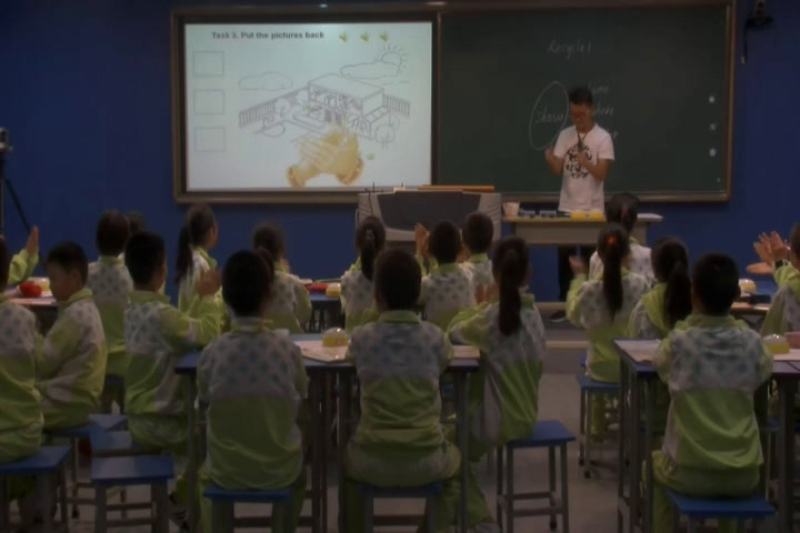 1.人教(PEP)英语（吴欣主编）四下《Recycle 1》云南省省级优课