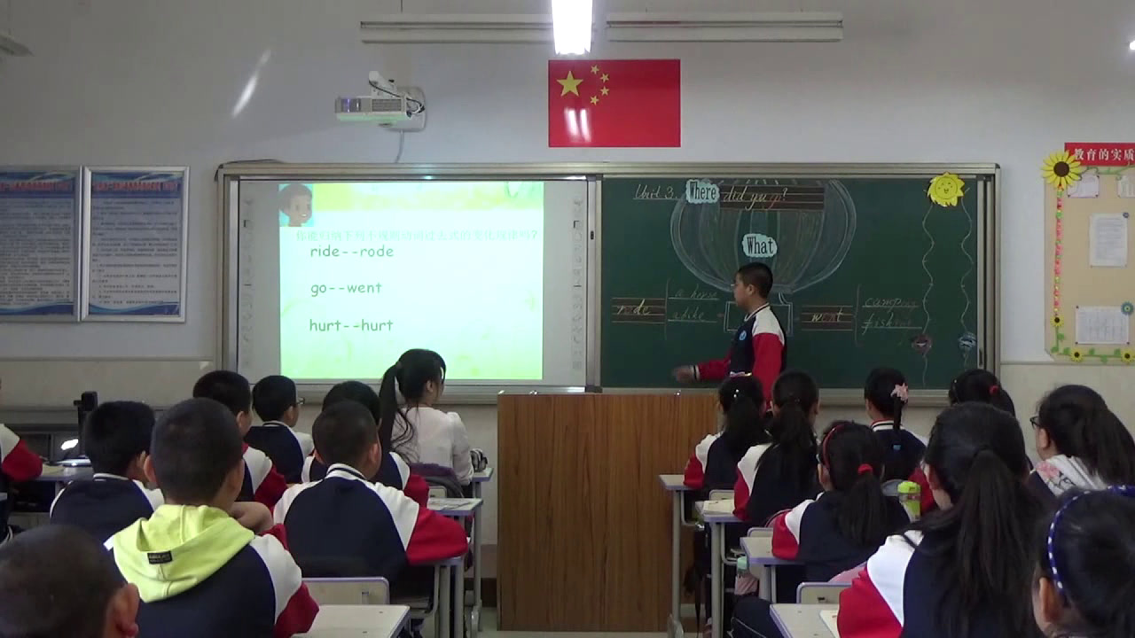 1.人教PEP英语六下《Unit 3 Where did you go - part A》国家级优质课