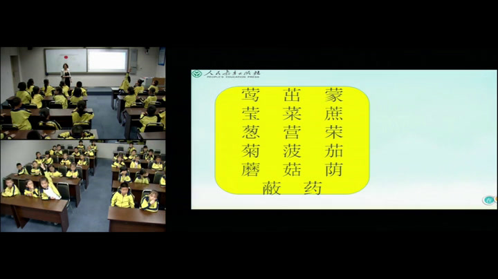 4.人教版语文（部编）二下《识字表》国家级优质课